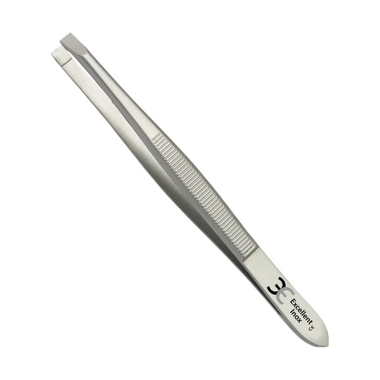 Eyelash tweezers - straight tip – Stainless steel