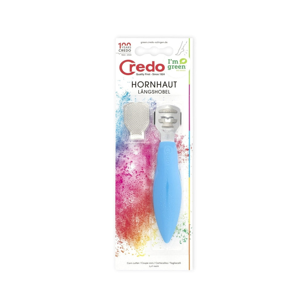 Credo Original cortacallos de Solingen azul – Longitud 15 cm, vista 3