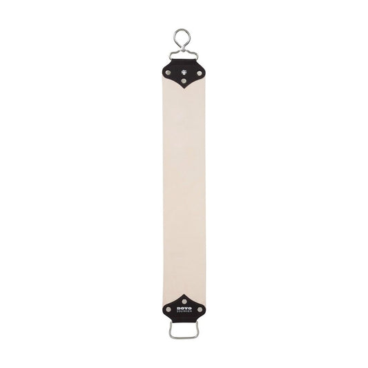 Extra-wide DOVO leather strop for aligning the razor edge – view 2