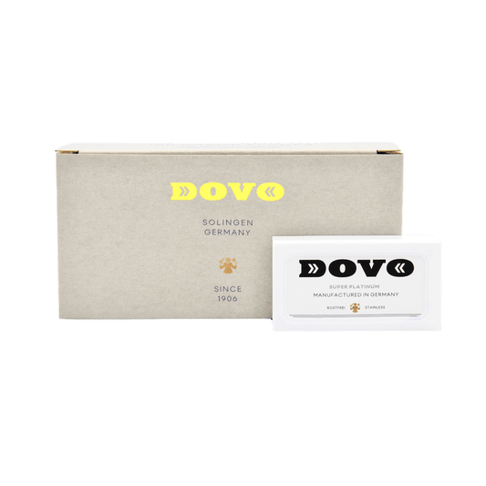 Dovo SUPER PLATINUM – Double Edge Rasierklingen – Rostfreier Edelstahl