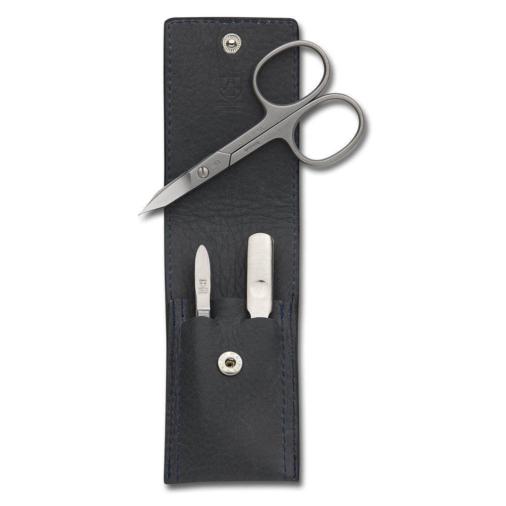 Dreiturm manicure case, 3-piece, in Nugolo – Made in Solingen