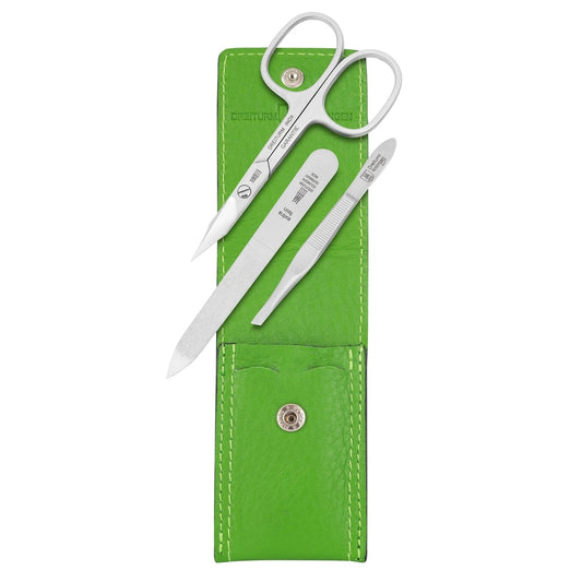 Trousse de manucure Dreiturm 3 pièces coloris Apfel – Made in Solingen