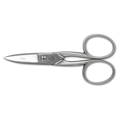 Dreiturm teennagelschaar van vernikkeld C45-staal met microvertanding, Made in Solingen