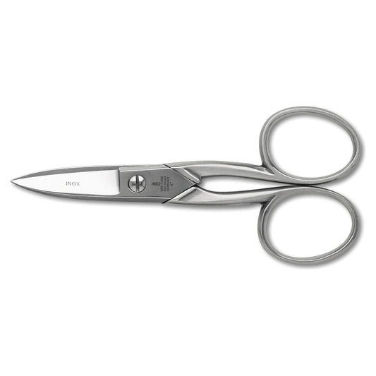 Dreiturm teennagelschaar van vernikkeld C45-staal met microvertanding, Made in Solingen