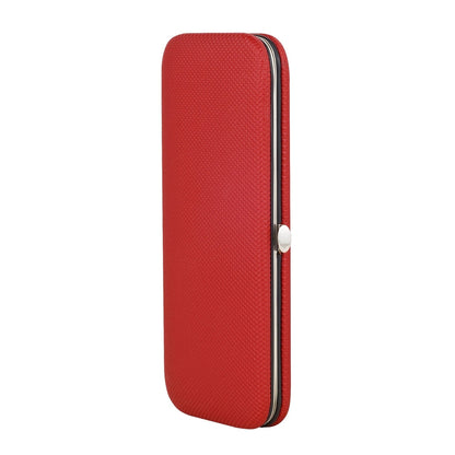 Dreiturm Manicure-etui 5-delig Solingen Red Tex – Nagelverzorging