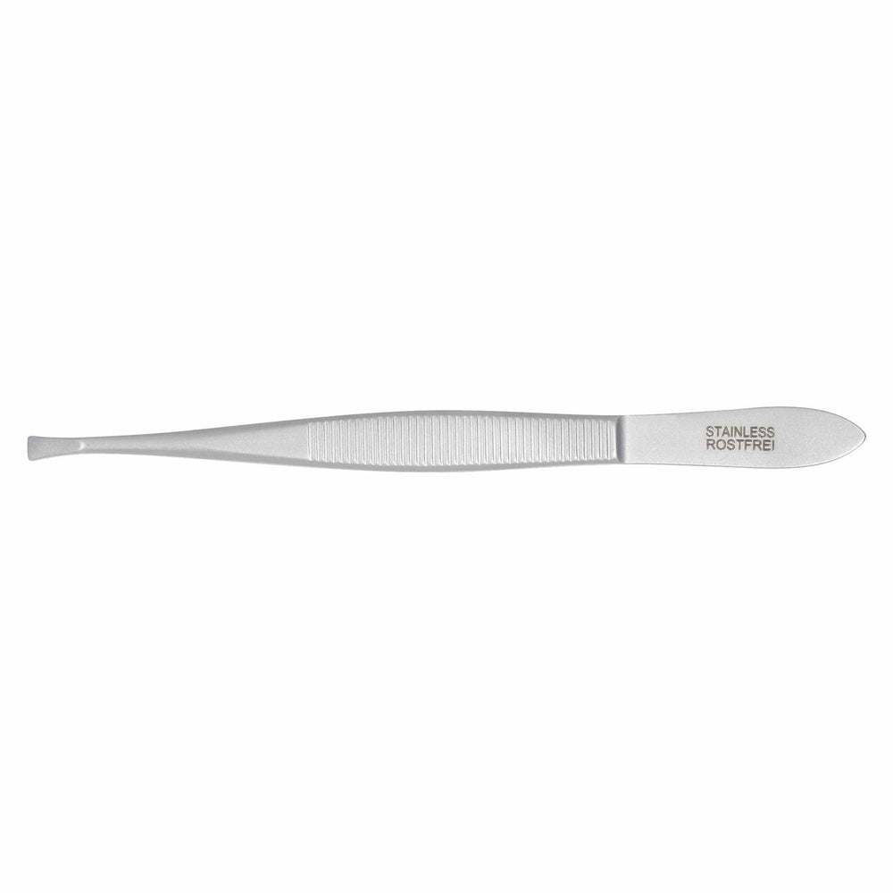 Dreiturm tweezers, 3.5 inches, with angled tip – Made in Solingen