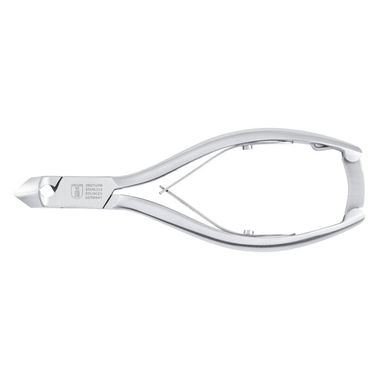 DREITURM Premium head nippers from Solingen, 14.5 cm, stainless steel with leather sleeve