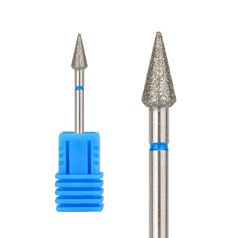Fraise diamant conique pour ponceuse à ongles – Acier inoxydable diamanté