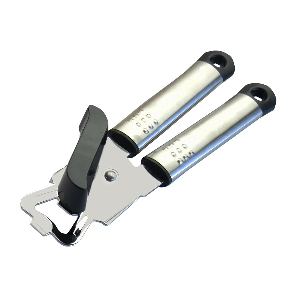 Excellent can opener with sturdy handle and precise cutting mechanism