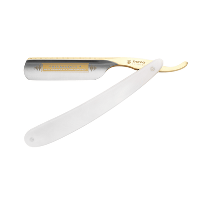 Dovo Bismarck straight razor, 6/8 inch, full hollow ground silver steel blade