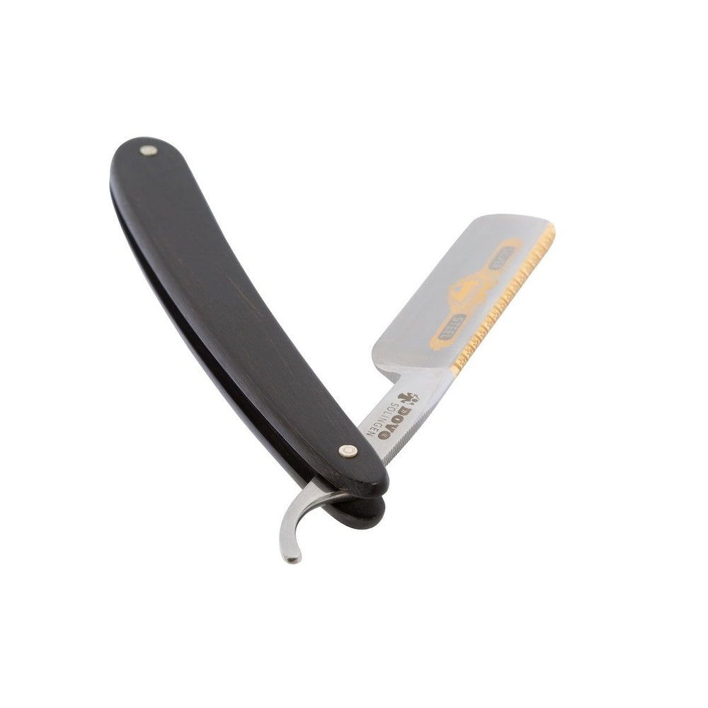 Dovo PRIMA EBONY straight razor – Length 14 cm