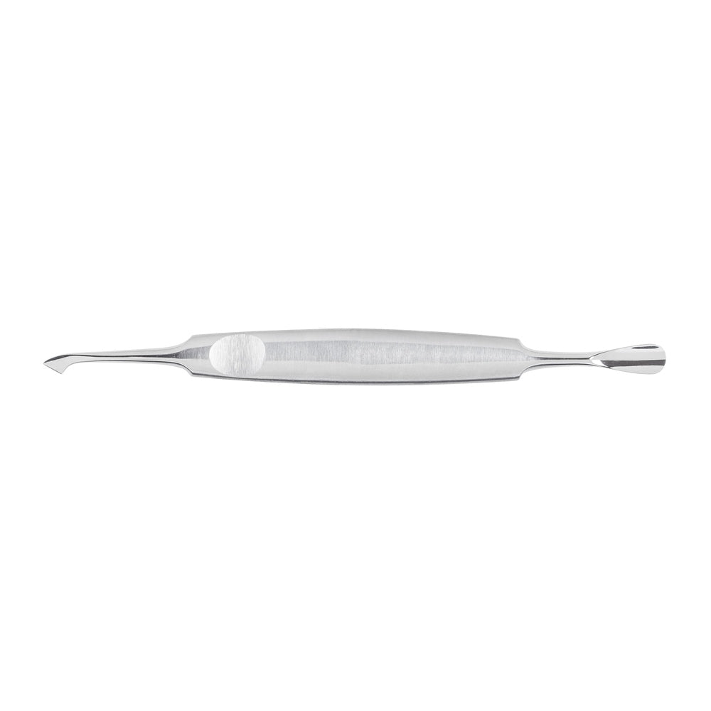 Strumento doppio Dreiturm inox piatto – Spingicuticole e coltellino per unghie