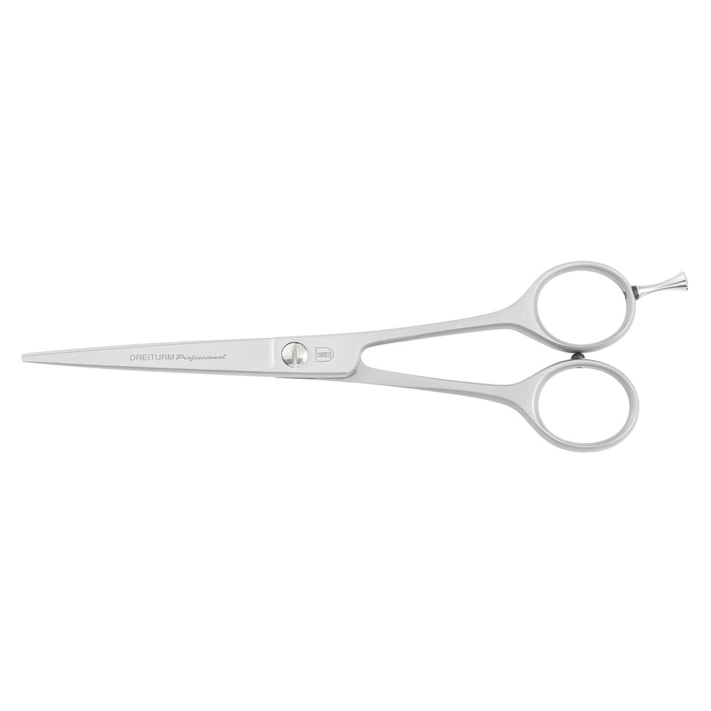Dreiturm kappersschaar Micro inox mat met vingerhaak 6,5 inch