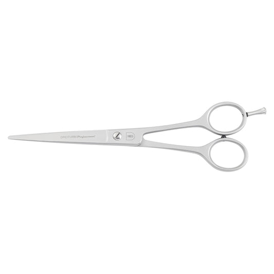 Ciseaux de coiffure Dreiturm Micro inox mat avec repose-doigt 7 pouces
