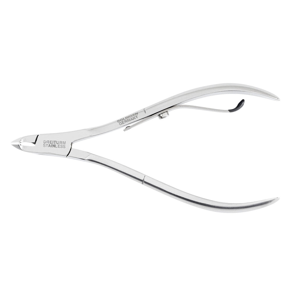 Alicate de cutículas Dreiturm inox articulación superpuesta 5 mm