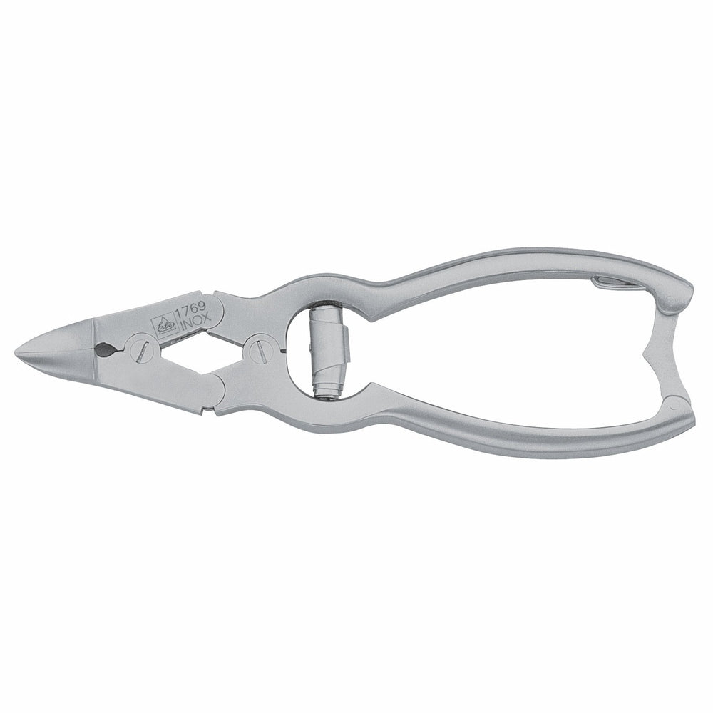 Tronchese a doppio snodo Erbe, 16,5 cm, inossidabile opaco, con molla ammortizzatrice e lame curve