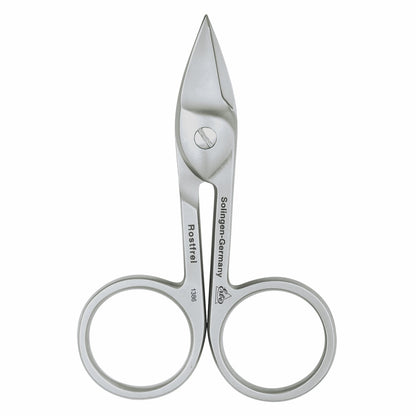 Erbe Lanza nail scissors with extra-large finger holes for large hands – view 2
