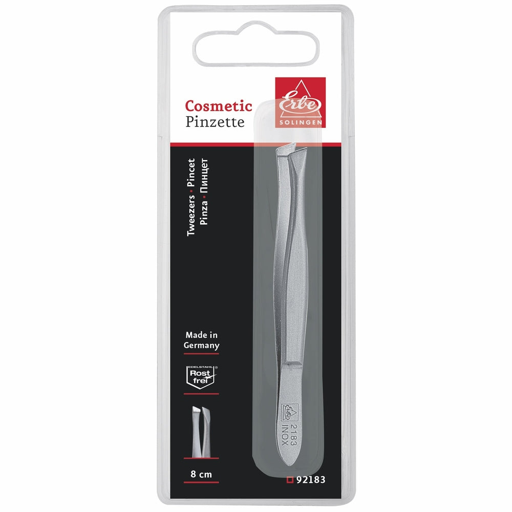Pinzetta obliqua Erbe con superficie di presa affusolata per depilare – vista 2