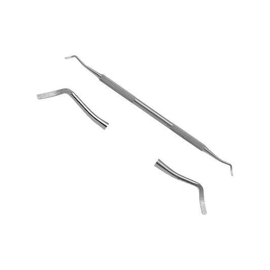 Double-Ended Corner Lifter for Pedicure – Stainless steel