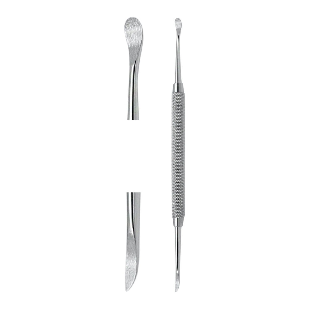 Lève-ongle d'angle et repousse-cuticules – Acier inoxydable