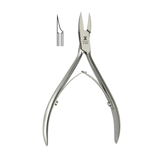 Eckennagelzange 11.5 cm - Modell Schneide super schlank