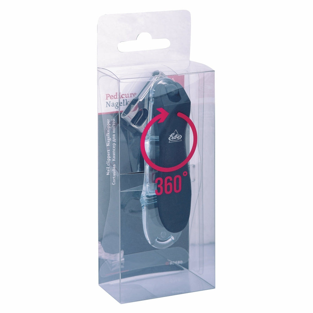 Erbe Toenail Clipper stainless steel 360 Degree – Length 9.5 cm, view 4