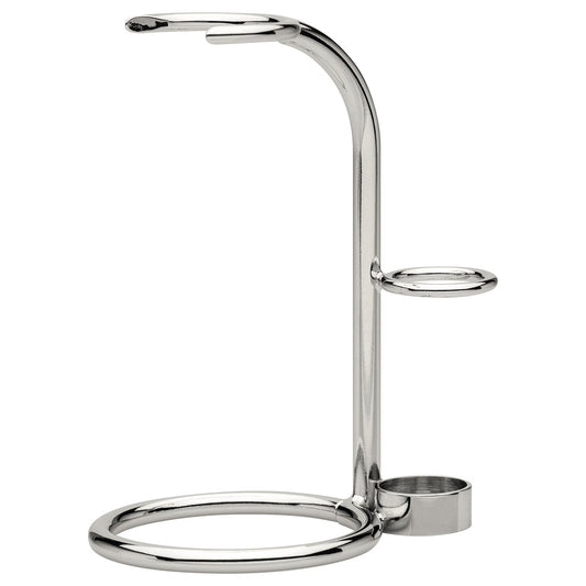 Erbe holder chrome-plated for brush and razor