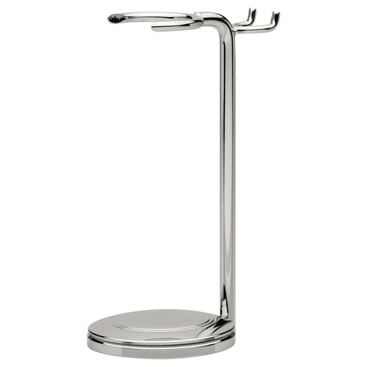 Soporte Erbe niquelado para brocha y maquinilla