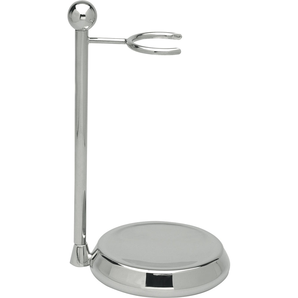 Soporte Erbe cromado para brocha y bol