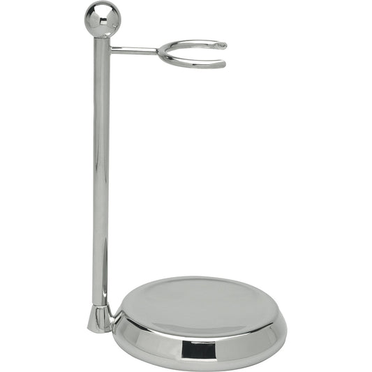 Soporte Erbe cromado para brocha y bol