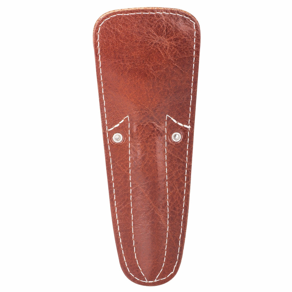 Erbe Household Scissors Nostalgia Leather Sheath Brown – Colour silver, brown, view 6
