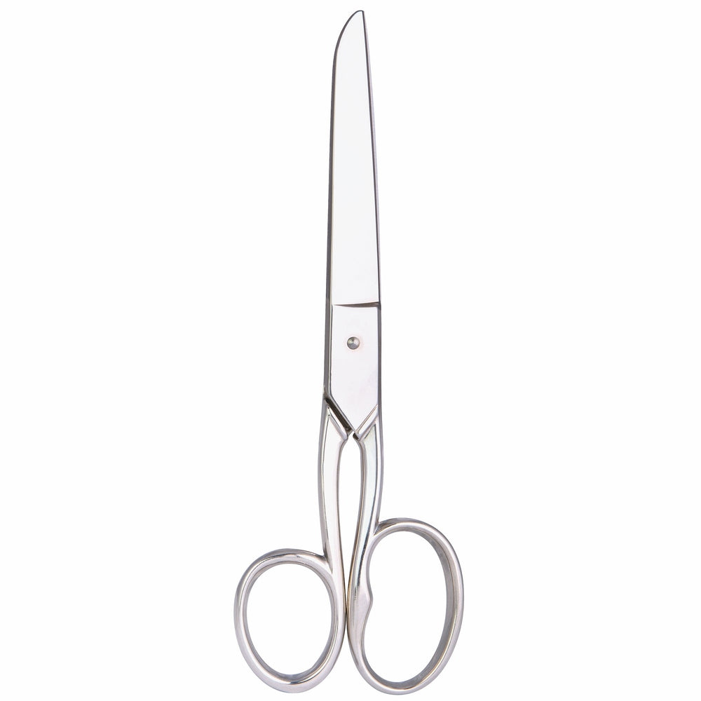 Erbe Household Scissors Nickel-plated Adjustment Screw Finger Hole – Nickel-plated metal, view 3