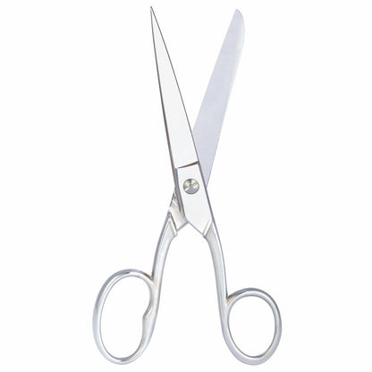 Erbe Household Scissors Nickel-plated Adjustment Screw Finger Hole – Nickel-plated metal, view 2