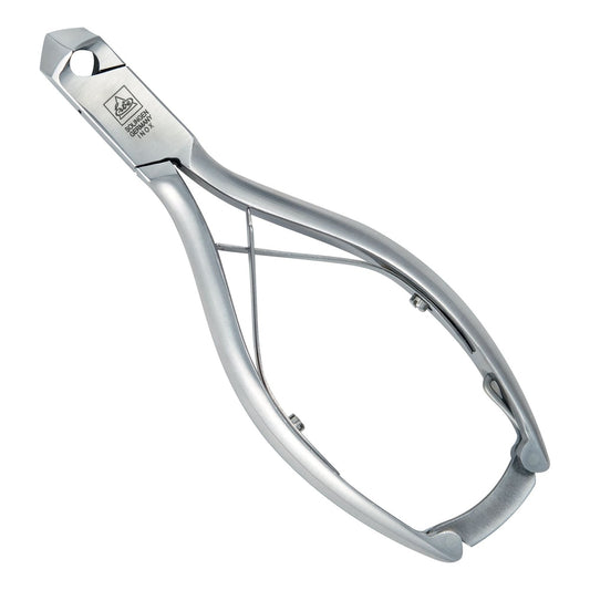 Alicate de corte frontal ERBE Professional M, articulación pasante, 14 cm, de acero inoxidable forjado