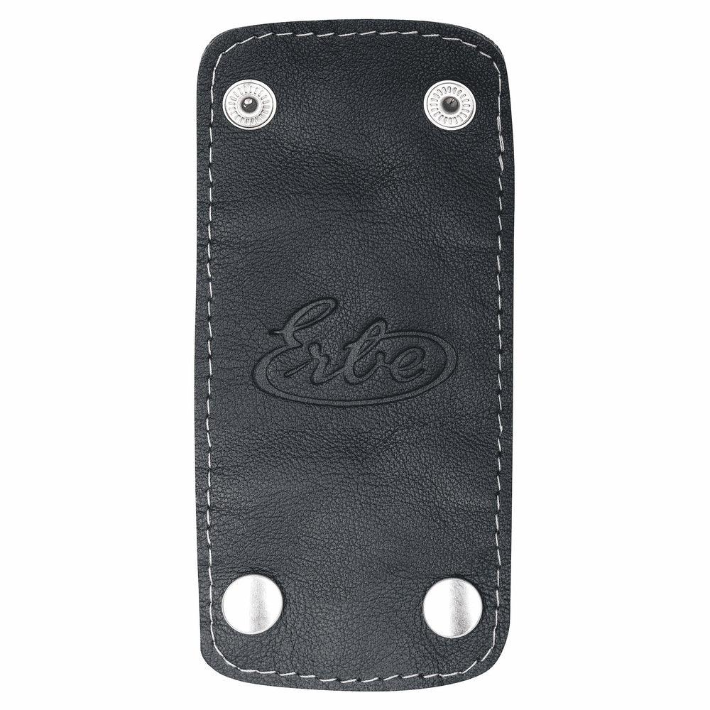Erbe Blade Guard Hannibal for Safety Razor Leather Black – Leather, black, view 2