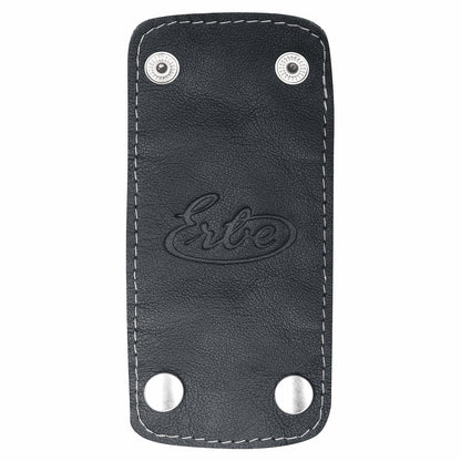 Erbe Blade Guard Hannibal for Safety Razor Leather Black – Leather, black, view 2
