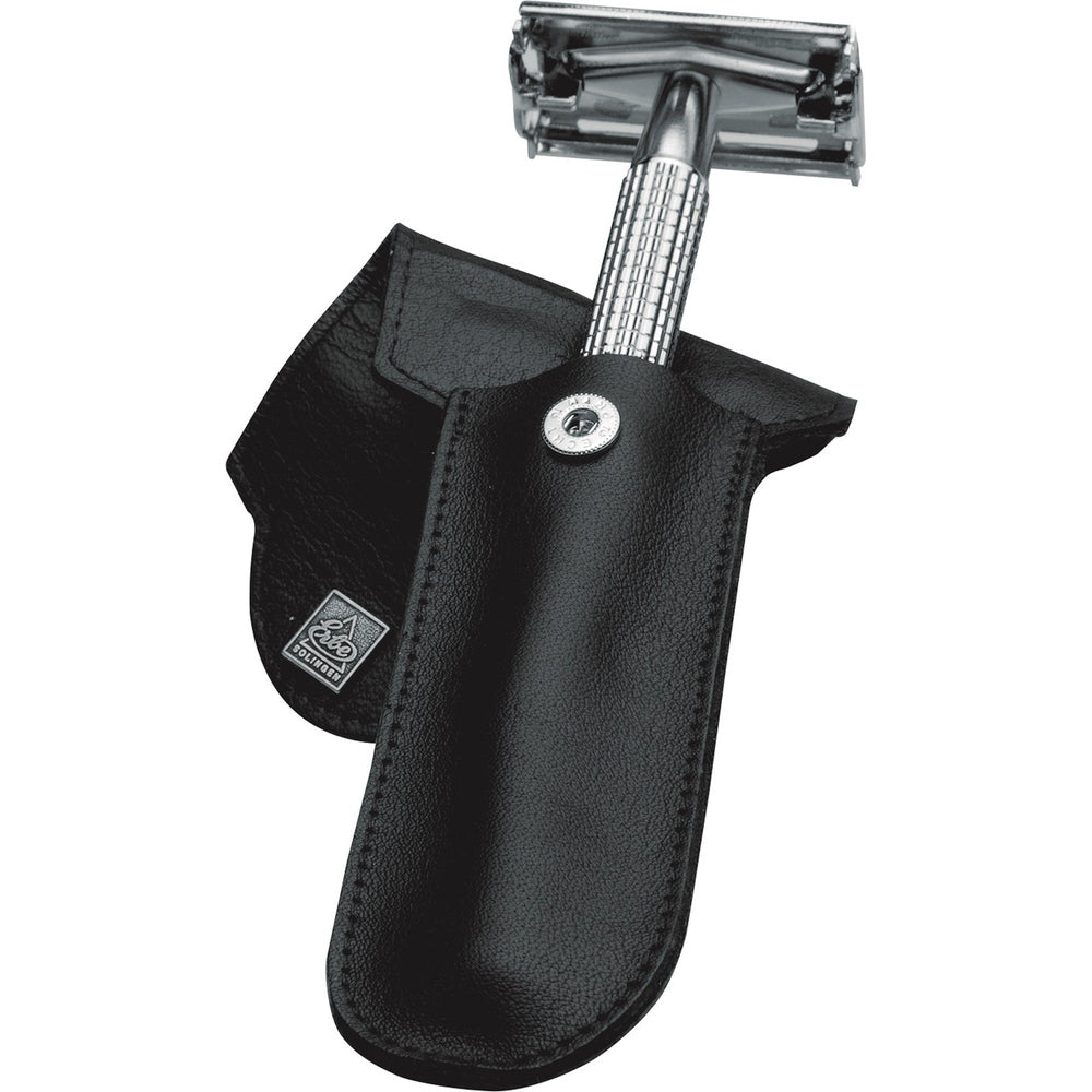 Erbe Leather Case for Safety Razor – Genuine leather