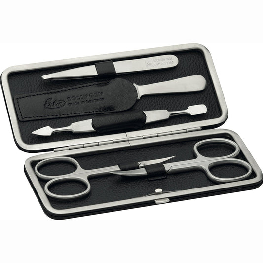 Erbe Manicure Beugeletui Black Mamba inox 5-delig – Kleur zwart