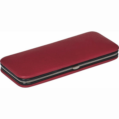 Étui de manucure Erbe à fermoir, rouge, 5 pièces – Étui rouge, vue 2