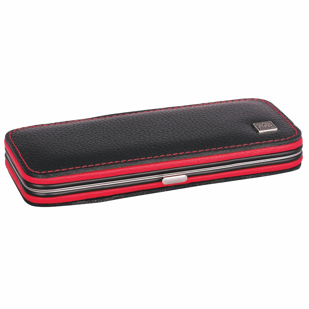 Erbe Manicure Clasp Case Inox Black Red Colorado – Colour black, red, silver, view 3