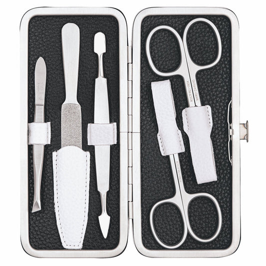 Erbe Manicure Clasp Case Inox Black White Colorado