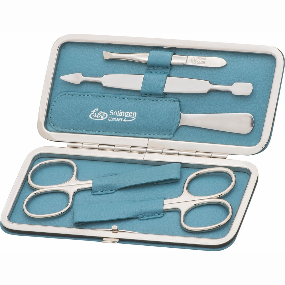 Erbe Manicure Clasp Case 5-piece Ocean Blue – Case sea blue