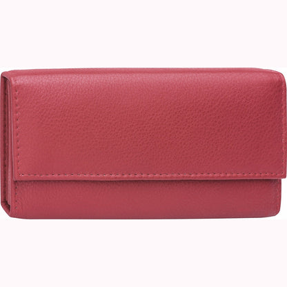 Erbe manicure press-stud case red 5-piece