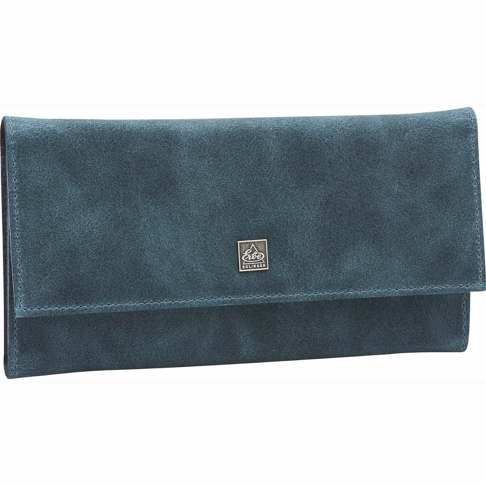 Erbe Manicure Push-Button Case inox 5-piece Ocean Blue – Colour blue