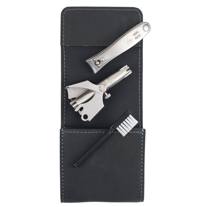 Etui do manicure Erbe Hunter inox