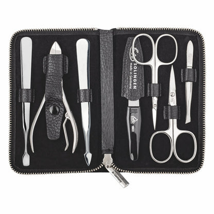 Erbe Manicure Set Black 7-piece Travel