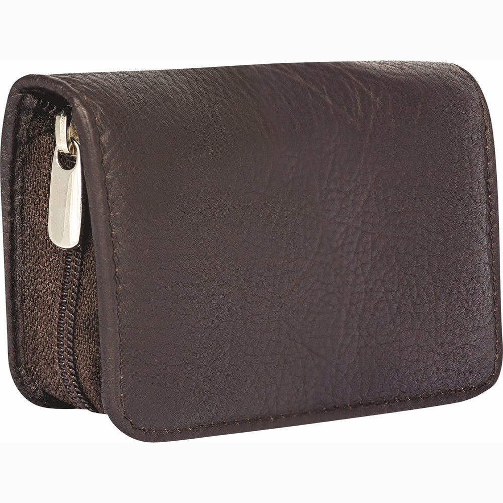 Erbe manicure-etui SIENA bruin 5-delig – Gesloten etui, aanzicht 2