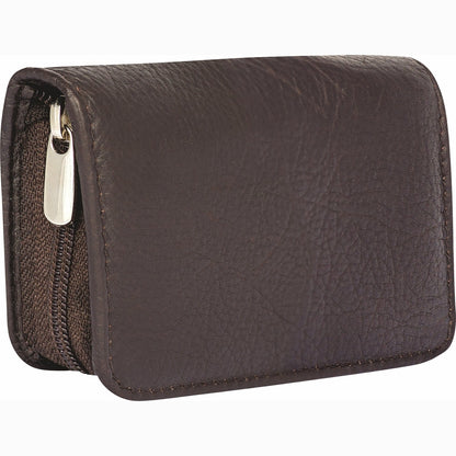 Erbe manicure-etui SIENA bruin 5-delig – Gesloten etui, aanzicht 2