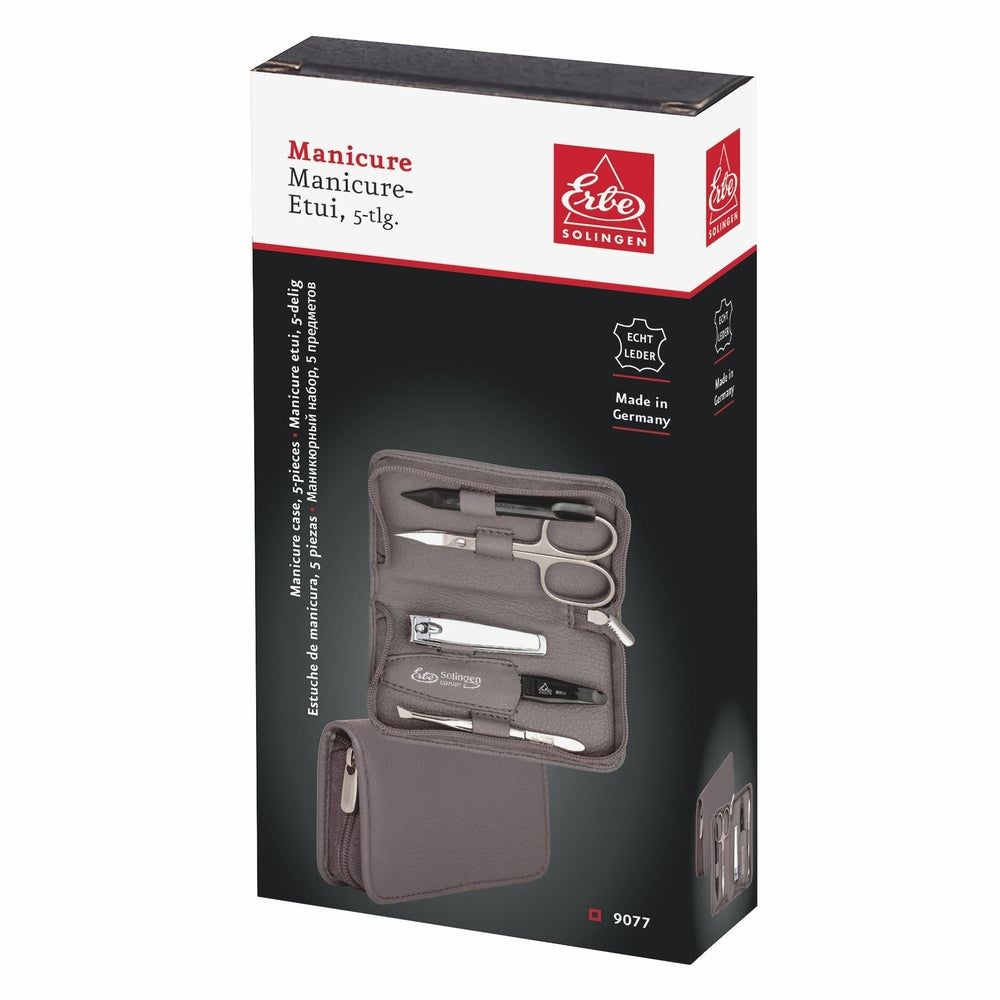 Erbe Manicure Zip Case Grey 5-Piece – Case in grey, view 3
