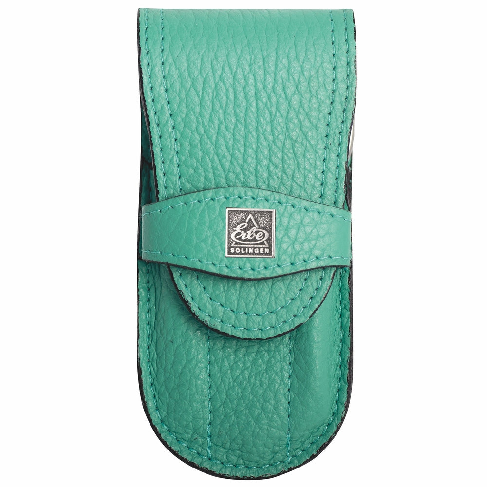 Erbe Manicure Case with Inox Light Green Nail and Cuticle Scissors – Colour light green, silver, view 2